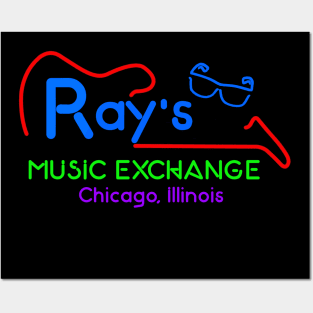 Blues Brothers Ray's Music Exchange Posters and Art